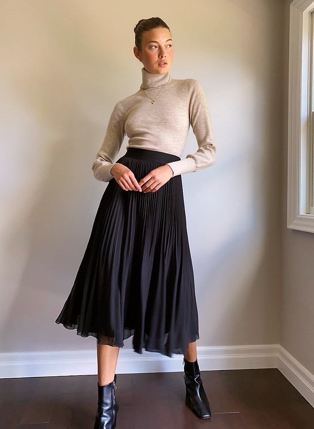 Midi skirt/pinterest.com Midi skirt
