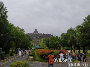 Gegara Corona, Wisatawan Candi Borobudur Tahun 2020 Hanya 996 Ribu Orang