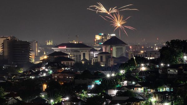 Potret Pergantian Tahun Baru yang Sepi Gegara Corona
