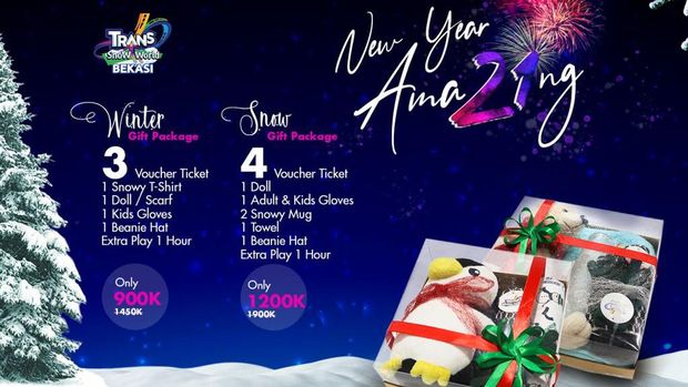 Rayakan Tahun Baru dengan Hampers dari Trans Snow World