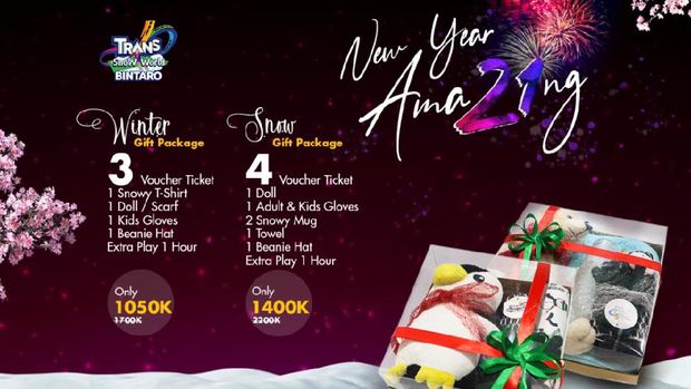 Rayakan Tahun Baru dengan Hampers dari Trans Snow World