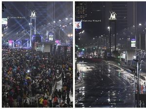 Tahun Baru di Ibu Kota Sebelum dan Sesudah Pandemi