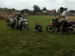 Viral Bocah Nangis Diancam Pria Bermotor di Sumut, Pelaku Diamankan