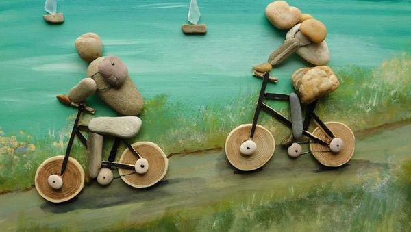 Dari Batu Kerikil Tercipta Karya Seni Kreatif