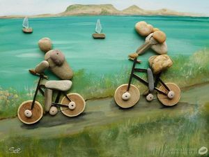 Dari Batu Kerikil Tercipta Karya Seni Kreatif