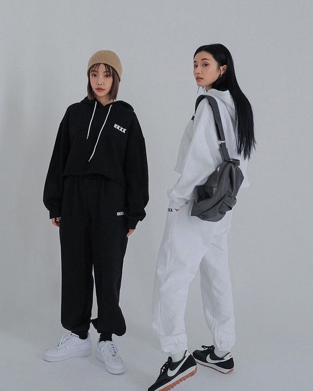 Korean sporty outfits outlet