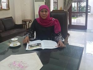 Gubernur Jatim Khofifah yang Positif COVID-19 Jalani Isolasi Mandiri
