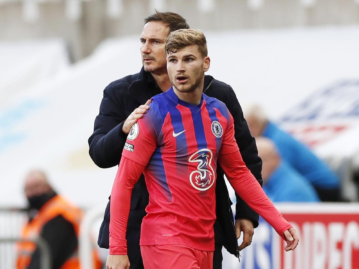 Frank Lampard Dipecat Gara-gara Werner dan Havertz? (Getty Images/Pool)