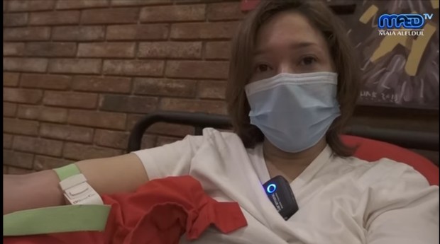 Maia Positif Covid-19