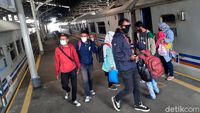Stasiun Bandung Jelang Arus Balik