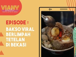 Viral Bakso Kameumeut di Bekasi Tetelannya Tumpah-tumpah