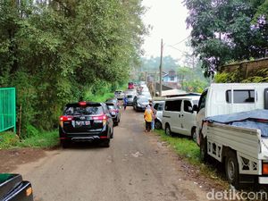 Libur Tahun Baru, Pengunjung di Kawasan Wisata Palutungan Membeludak