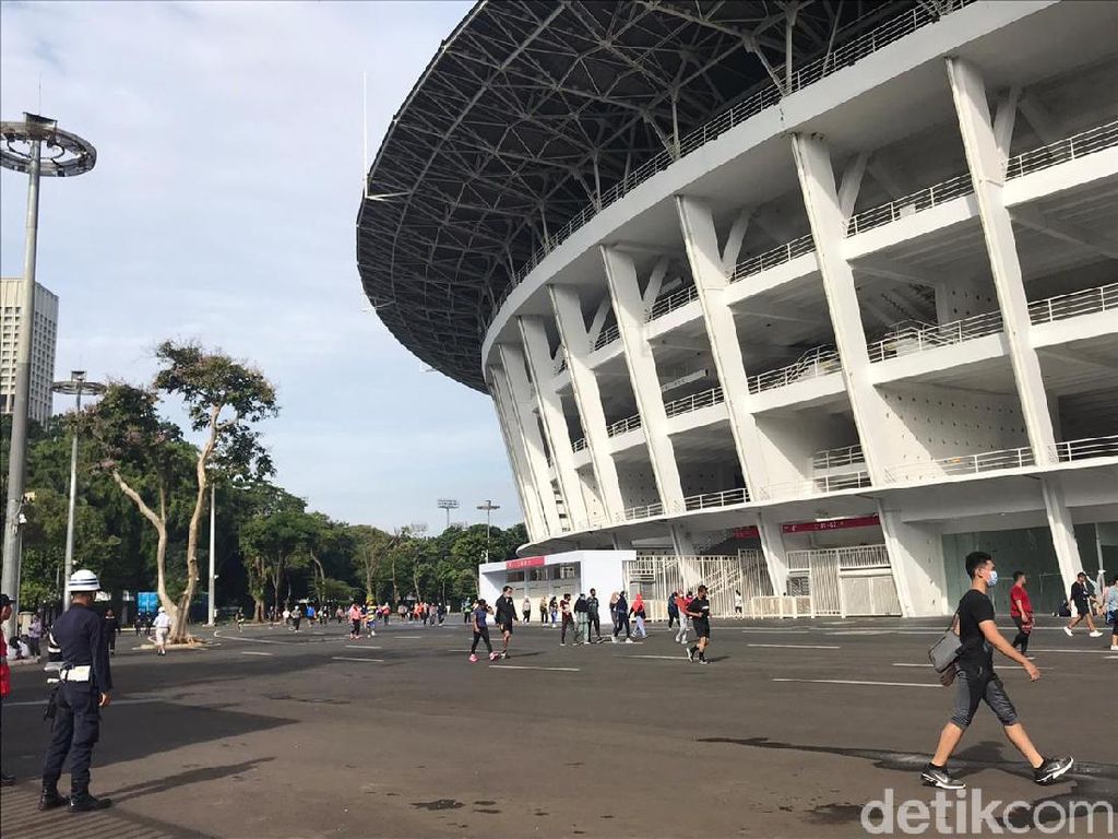 Pengunjung Dibatasi, GBK Tetap Ramai Aktivitas Olahraga Pengunjung Dibatasi, GBK Tetap Ramai Aktivitas Olahraga