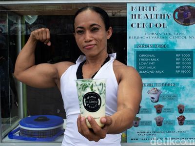 Meraup Cuan Lewat Jajanan Cendol Sehat