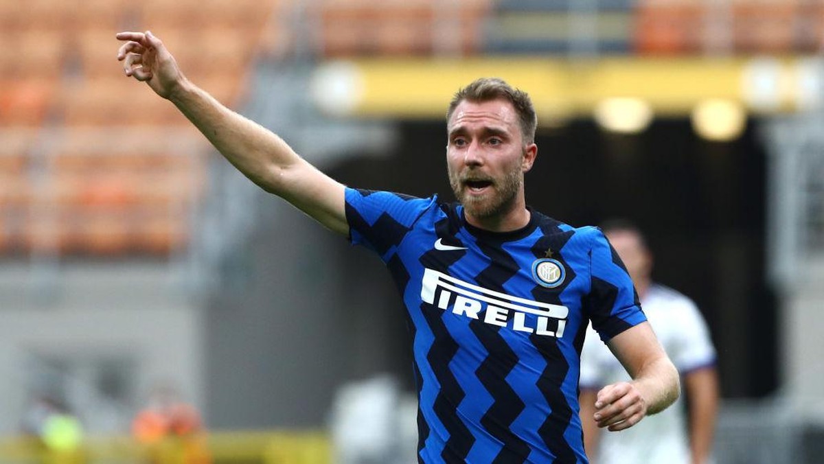 Eriksen sudah tak begitu dipakai di Inter.Foto: (Getty Images/Marco Luzzani)