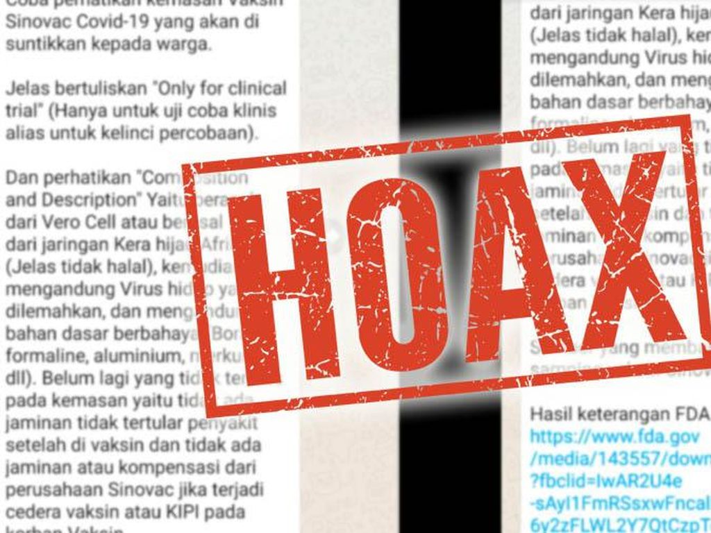 Berita dan Informasi Hoax Terkini dan Terbaru Hari ini