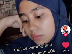 Ke Pasar Belanja Sayur Rp 15 Ribu, Ibu Ini Bingung Uangnya Rp 50 Ribu Ludes