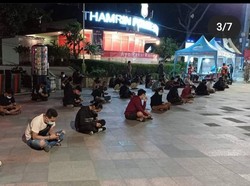 Kumpul-kumpul di Sudirman-Thamrin Malam Minggu, 69 Orang Jalani Rapid Test