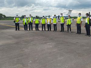 Menhub Tinjau Bandara Ngloram Jelang Operasi