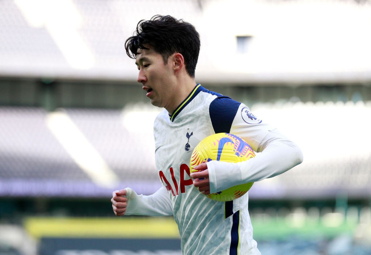 Son Heung-min Sudah Cetak 100 Gol, tapi Sedikit Sedih (Getty Images/Pool)