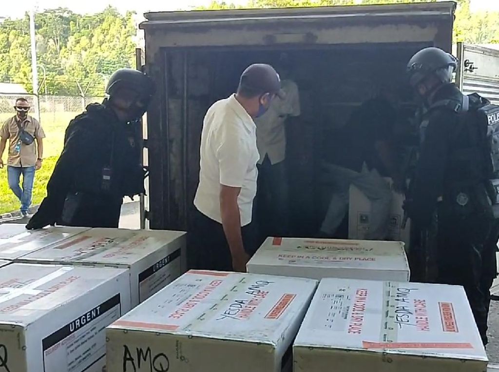 Pemprov Maluku Belum Kirim Vaksin COVID ke 11 Wilayah: Tunggu Izin Halal-EUA Pemprov Maluku Belum Kirim Vaksin COVID ke 11 Wilayah: Tunggu Izin Halal-EUA