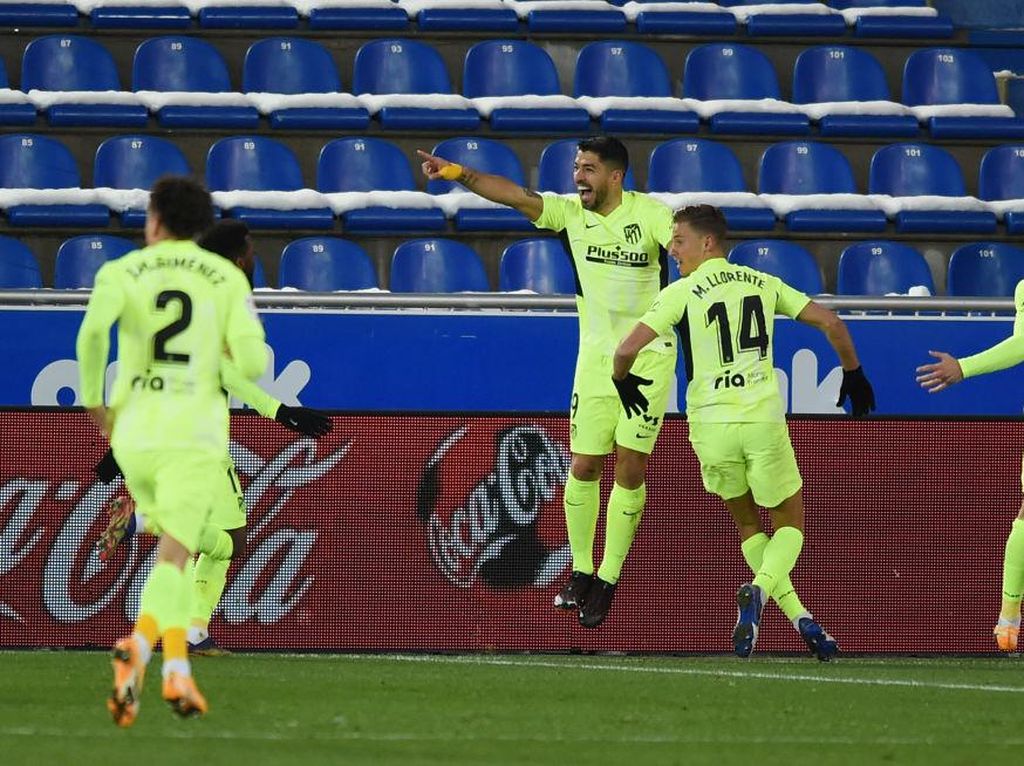 Alaves Vs Atletico Madrid: Luis Suarez dkk Menang Dramatis 2-1 Alaves Vs Atletico Madrid: Luis Suarez dkk Menang Dramatis 2-1