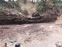 Objek Cagar Budaya Struktur Bata Kuno Ditemukan Lagi di Pasuruan