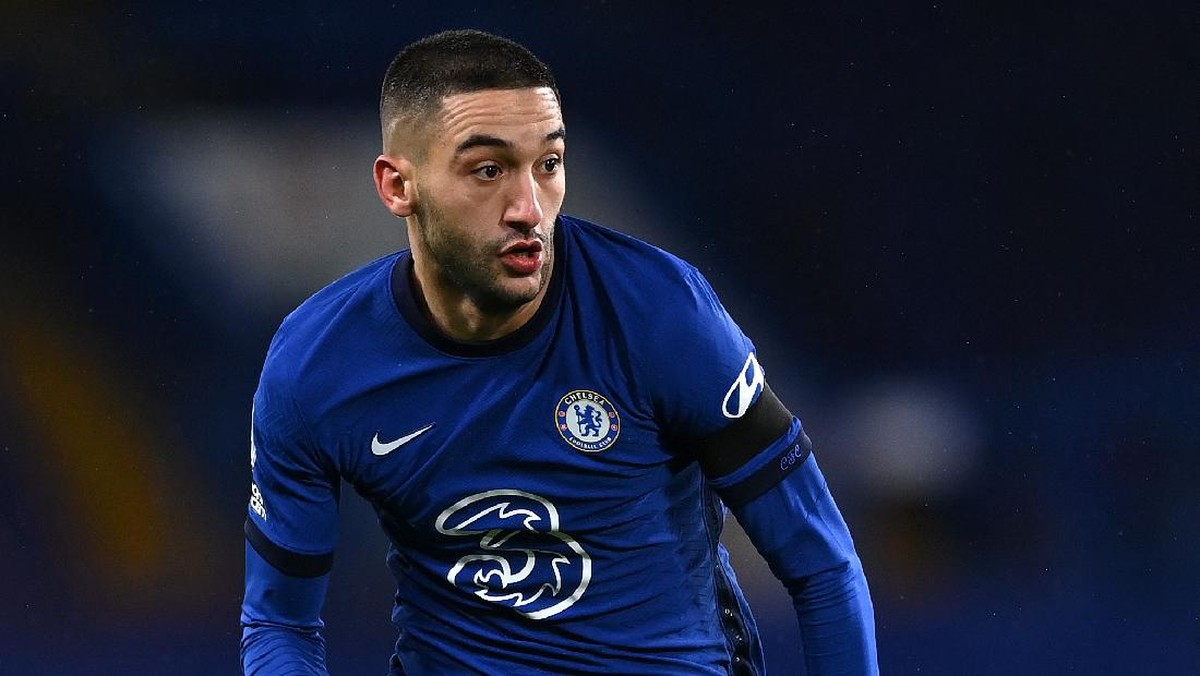 Winger Chelsea, Hakim Ziyech. (Foto: Shaun Botterill/Getty Images