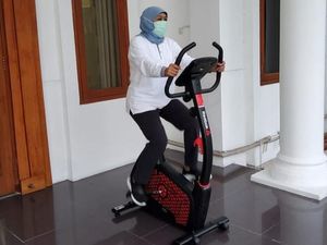 Begini Kondisi Gubernur Khofifah di Hari ke-4 Isolasi Mandiri
