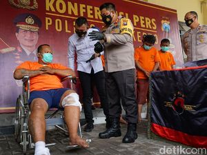 Polisi Hadiahi Tembakan Pria yang Tega Jambret Ibu Hamil di Mojokerto