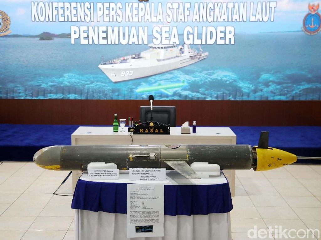 TNI AL Sebut Seaglider di Selayar untuk Penelitian, Bukan Mata-mata TNI AL Sebut Seaglider di Selayar untuk Penelitian, Bukan Mata-mata