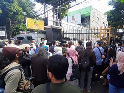 Sidang Praperadilan Habib Rizieq, Akses Masuk PN Jaksel Diperketat