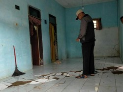 13 Rumah Rusak Akibat Pergerakan Tanah di Ciamis