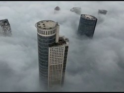 Saat Israel Tiba-tiba Diselimuti Kabut