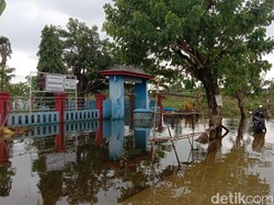 Banjir Akibat Tanggul Jebol di Kudus Belum Usai, Puluhan Rumah Masih Terendam