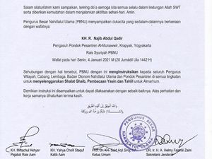 Hindari Kerumunan Pelayat, PBNU: Salat Gaib untuk KH Najib Krapyak