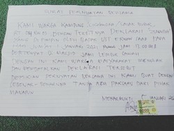 Jemaah Tolak dan Batalkan Deklarasi Tentara Allah di Bandung Barat