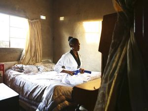 Potret Gadis Zimbabwe Bertahan Hidup Dengan Taekwondo