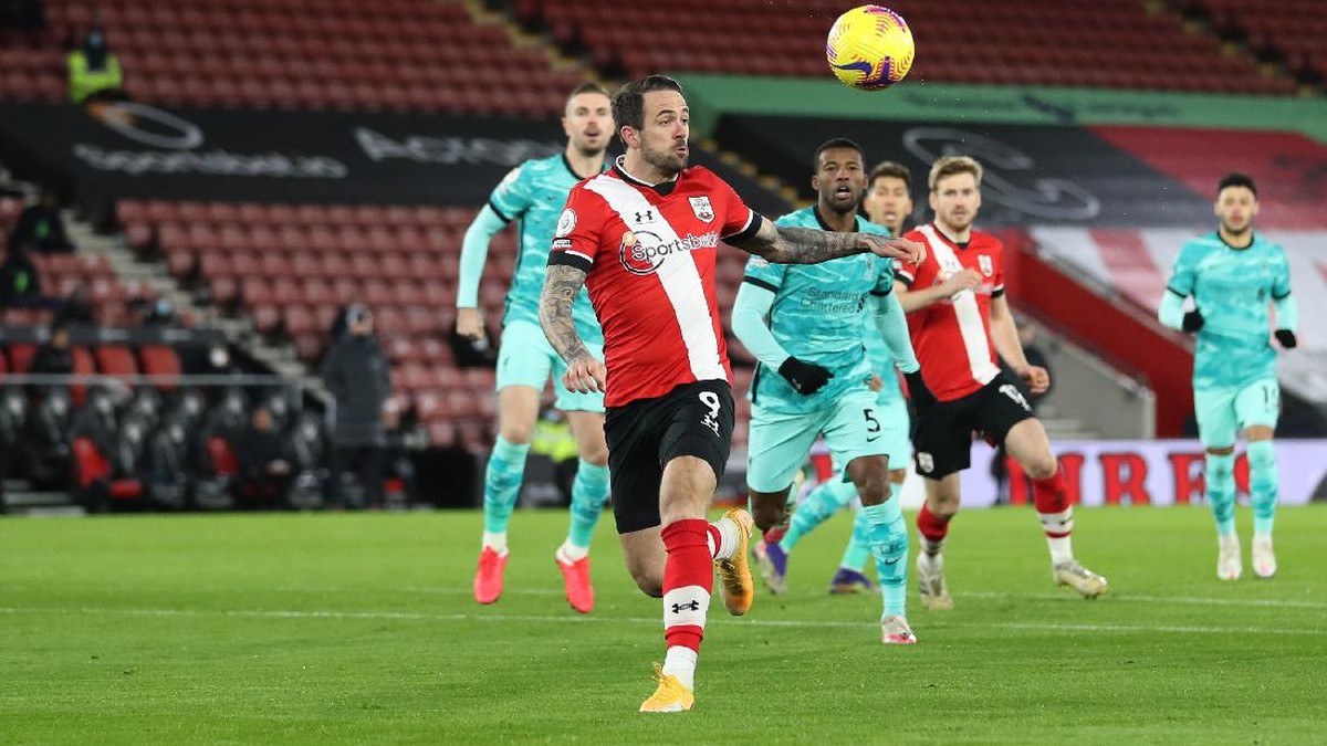 Liverpool tertinggal 0-1 dari Southampton di babak pertama. (Foto: Getty Images/Naomi Baker)