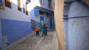 Tanpa Turis, Kota Biru Chefchaouen Bisa Santai