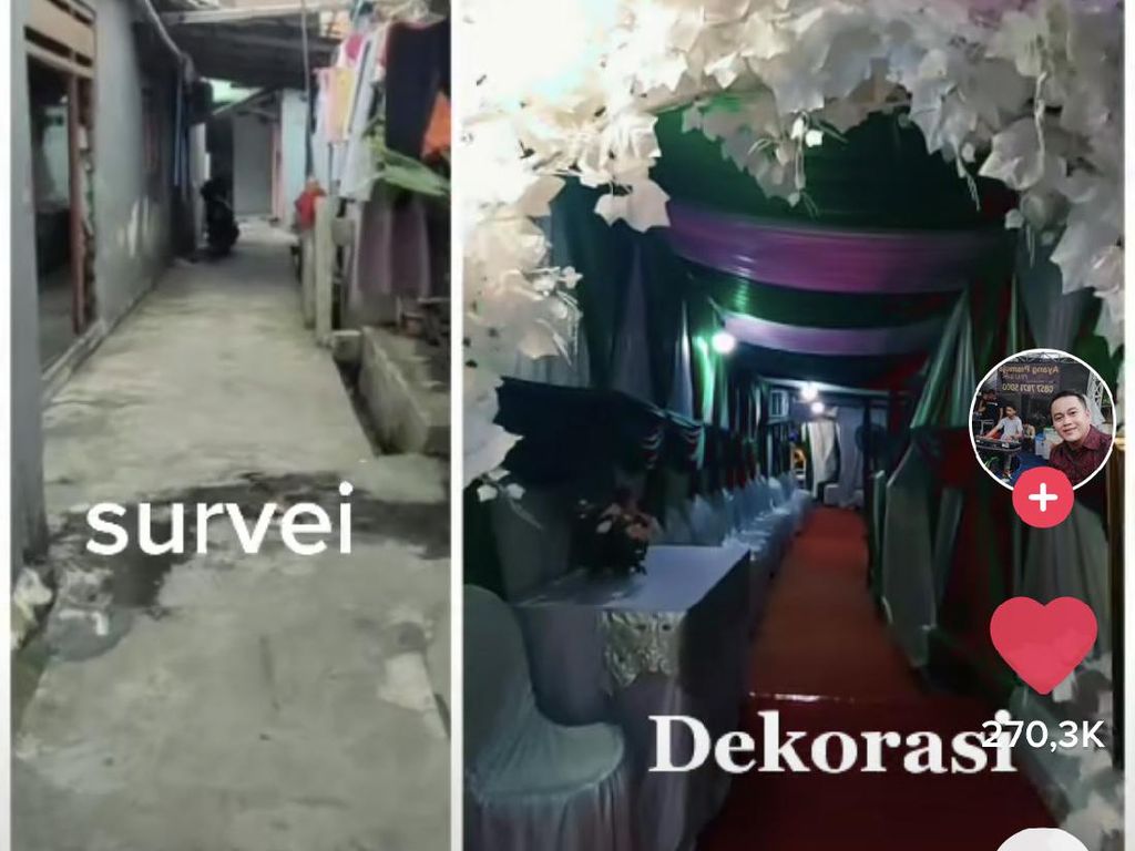 Most Pop Sepekan: Pernikahan di Gang Sempit dengan Dekorasi Mewah Jadi Viral Most Pop Sepekan: Pernikahan di Gang Sempit dengan Dekorasi Mewah Jadi Viral