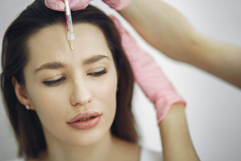 Botox dapat menghilangkan kerutan di dahi