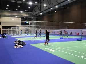 Hasil Tes Swab Negatif, Tim Bulutangkis Indonesia Jalani Latihan Perdana Hasil Tes Swab Negatif, Tim Bulutangkis Indonesia Jalani Latihan Perdana