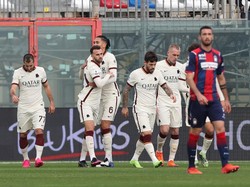 Mayoral Jadi Bintang saat Roma Kontra Crotone