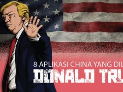 8 Aplikasi China yang Dilarang Donald Trump