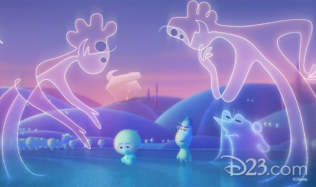 Foto: d23.com Joe ketika ditugaskan membantu Soul no.22 menemukan spark-nya.