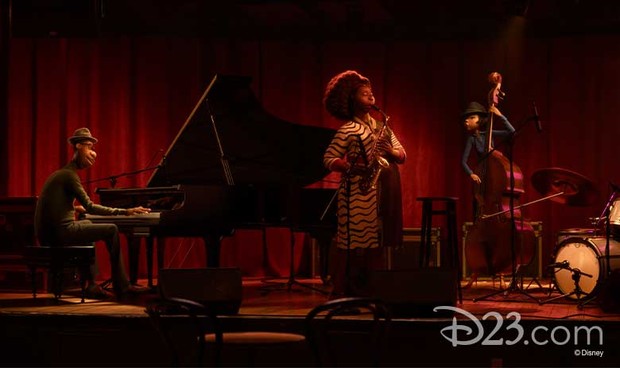 Foto: d23.com Joe menjadi pianis jazz band Dorothea.