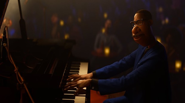 Foto: movies.disney.id Joe dan keahliannya dalam bermain piano jazz.