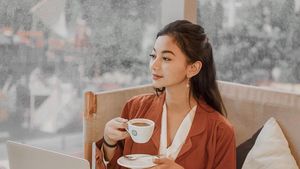 Glenca Chysara, Pemeran Elsa Ikatan Cinta Saat Ngopi