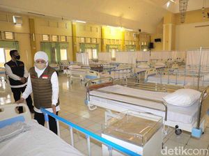 Bed Terpakai di RS Rujukan COVID-19 Jatim Lebih dari 70%, Ini Upaya Satgas?